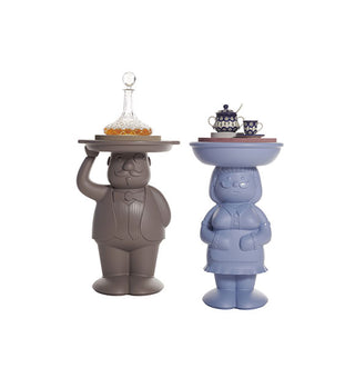 Amanda & Ambrogio Wood Tray • Slide Design