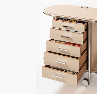 Arcade Coffee and Tea Cart Oval • Giobagnara