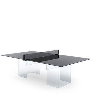 Crystal Tennis Table Black