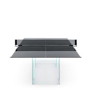 Crystal Tennis Table Black