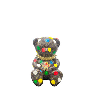 Gold Yayoi Kusama LV Bear