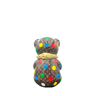 Gold Yayoi Kusama LV Bear