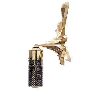 LV Black Gold Dripp Poly
