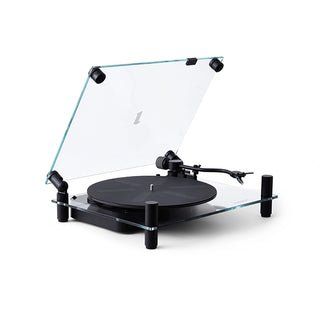 Transparent Black Turntable