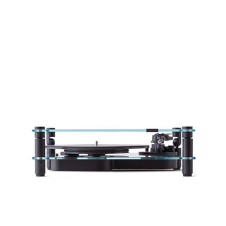 Transparent Black Turntable