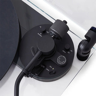Transparent Black Turntable