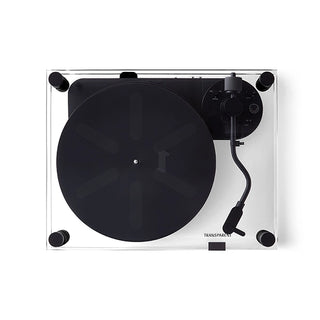Transparent Black Turntable