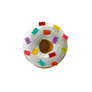 White Donut And Gummy Bears