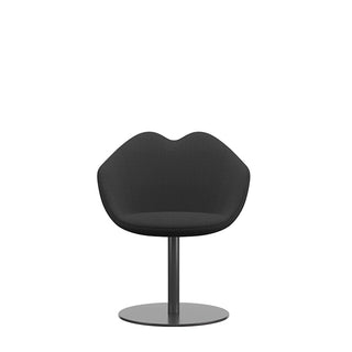 Dark Grey XOXO Chair Fabric Round Base