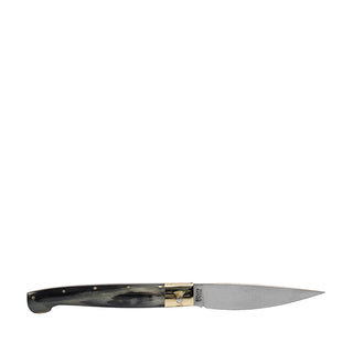 Pattadese Knife – Striated Horn Handle