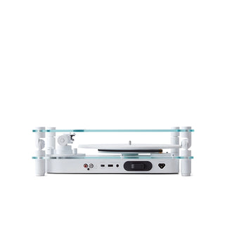 Transparent White Turntable