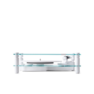 Transparent White Turntable