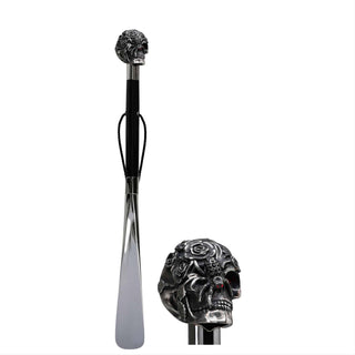 Roses and Spider Skull Shoehorn - Danilo Cascella Premium Store