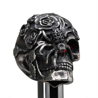 Roses and Spider Skull Shoehorn - Danilo Cascella Premium Store