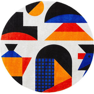 Carpet Oggian Italian Vibes Round - Danilo Cascella Premium Store