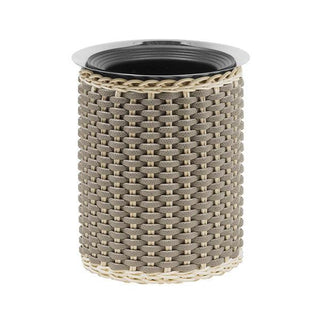 Guimet Leather & Rattan Bottle Cooler - Danilo Cascella Premium Store