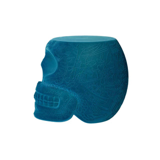 Mexico Stool and Sidetable Velvet Finish - Danilo Cascella Premium Store