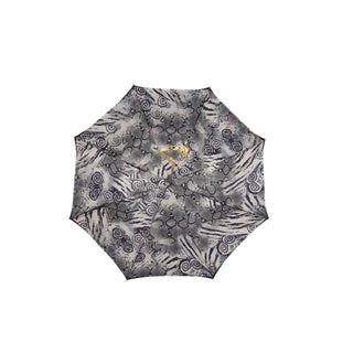 Double Black/ Safari Print Umbrella with Fish Handle - Danilo Cascella Premium Store