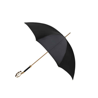 Double Black Crocodile Print Umbrella - Danilo Cascella Premium Store
