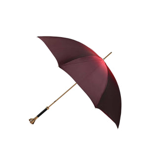 Double Umbrella Print Red, Red Roses with Rose Handle - Danilo Cascella Premium Store
