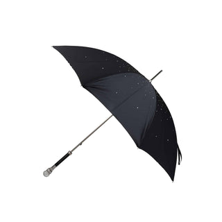 Double Black Flocked Zebra Print Umbrella - Danilo Cascella Premium Store