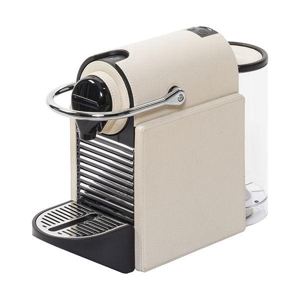 Coffee Machine Pigment Citiz with Milk Frother in Leather