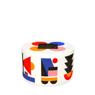 Pouf Oggian Home Design White M - Danilo Cascella Premium Store
