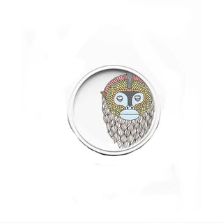 Primates Mandrillus Plates, Elena Salmistrato - Danilo Cascella Premium Store