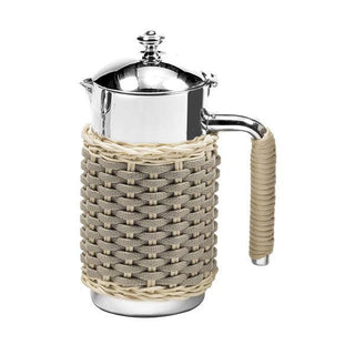 Rennes Leather & Rattan Carafe - Danilo Cascella Premium Store