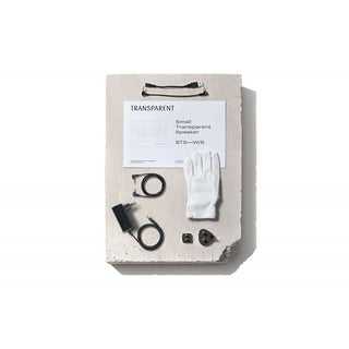 Small Transparent Speaker Black - Danilo Cascella Premium Store