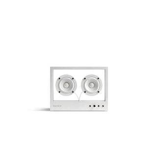 Small Transparent Speaker White - Danilo Cascella Premium Store