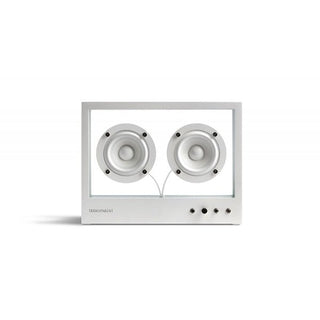 Small Transparent Speaker White - Danilo Cascella Premium Store