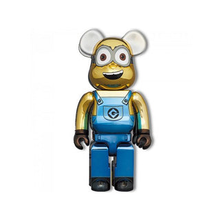 Bearbrick 1000% Minions Dave Chrome Version - Danilo Cascella Premium Store