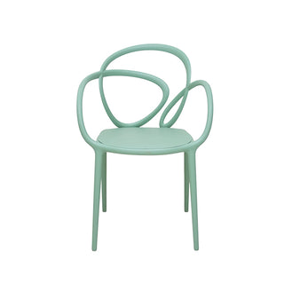 Loop Chair without Cushion, set of 2 pieces Balsam Green
