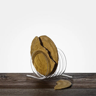 Coly • Spiral glass centerpiece