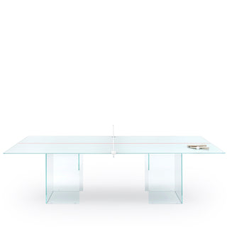 Crystal Tennis Table White