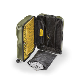 Stripe Medium Green Olive • Crash Baggage 
