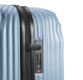 Stripe Cabin Island Blue • Crash Baggage