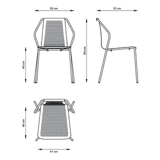 Donna Stackable Chair|Baleri Italia