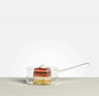 Potta, mini pan in glass with handle