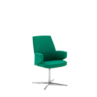 Grace Meeting, Visitor Armchair 4 Stars Flat Base 