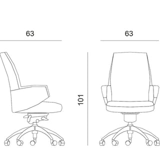 Grace Manager Armchair • Viganò Editor 
