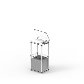 Transparent Turntable Stand