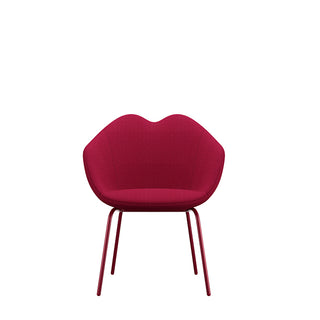 Red XOXO Chair Fabric Four Legs