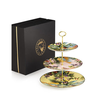 Serving Stand • Jungle Avocado-Rose-Sky