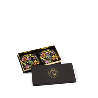 Set 2 Coasters • Jungle Midnight