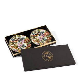 Set of 2 Bread Plates • Jungle Sky