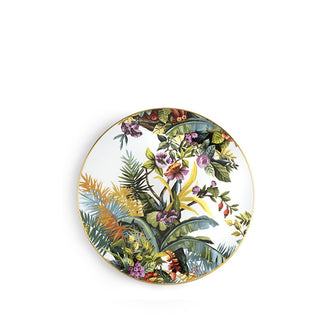Round Plate • Jungle White