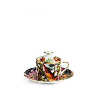 Set of 2 Teacups • Jungle White 