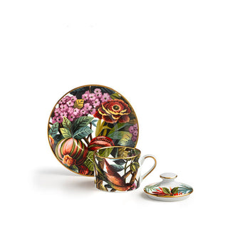 Set of 2 Teacups • Jungle White 